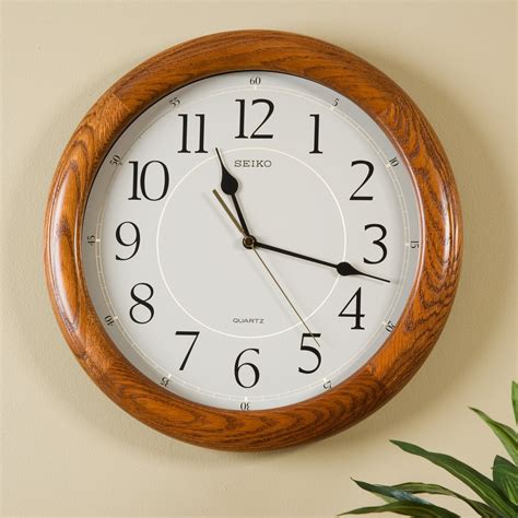 quiet sweep wall clocks